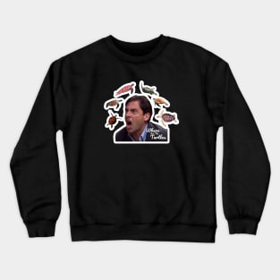 The Office Where Are The Turtles Michael Scott Crewneck Sweatshirt